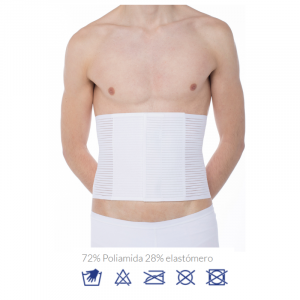 Faja Tubular (25cm) Blanca Xg
