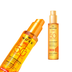 Nuxe Sun Aceite Bronceador Rostro Y Cuerpo Spf 50
