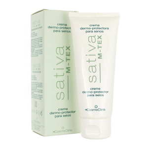 Sativa M-Tex es una crema dermo protectora especialmente indicada para el cuidado de la piel de la región mamaria sometida a tratamientos agresivos que suelen desencadenar irritación, descamación y sensibilidad cutánea extrema.