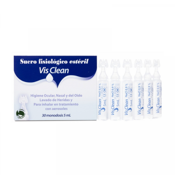 Suero Fisiologico Esteril Vis Clean 30ud.