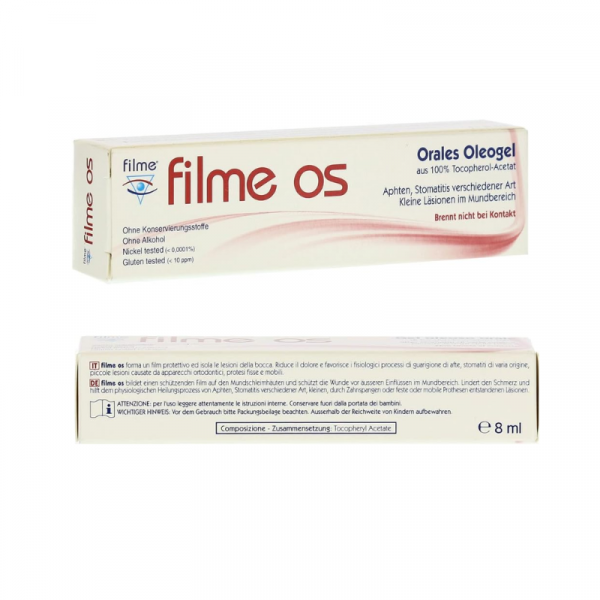 Filme Os Gel Oleoso Oral 8 m