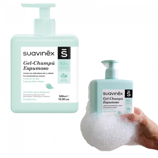 Gel-Champu Espumoso Suavinex 400ml