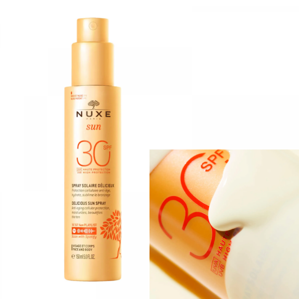 Nuxe Spray Solar Rostro y cuerpo SPF 30