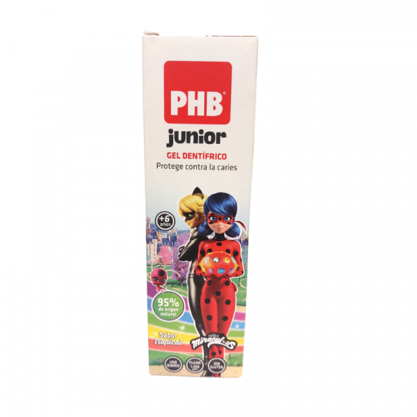 PHB Junior Gel Dentrifico 75ml