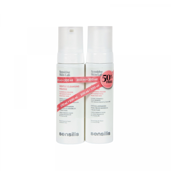Sensilis Gentle Cleansing Mousse DUPLO 2x200 ml