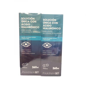 Solucion Unica Pharmaset 2 x 360ml