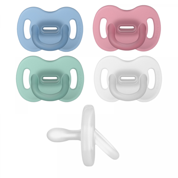 Suavinex Chupete Todo Silicona Tetina Fisiológica 0-6m