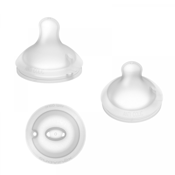 Suavinex Tetina Fisiológica Flujo Medio Silicona Talla M 2uds.