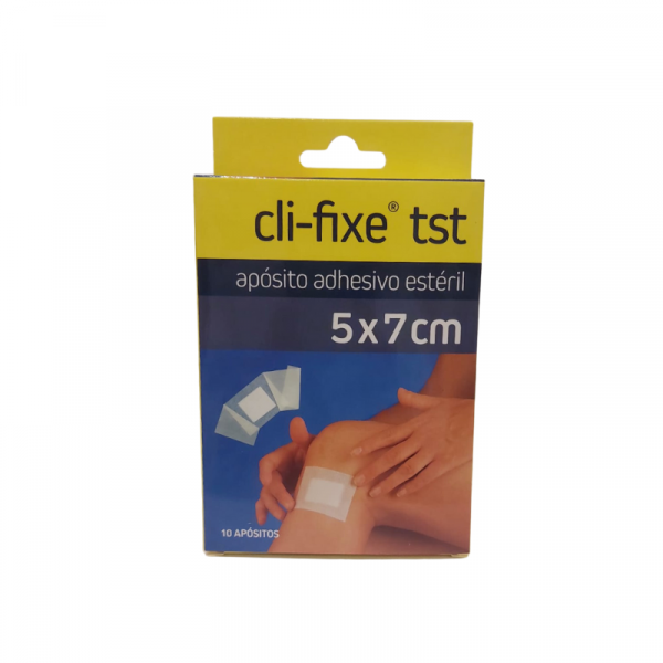 Apósitos Cli-Fixe 5x7cm, 10u