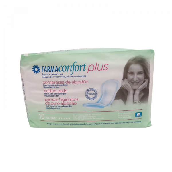 Compresas Farmaconfort Plus 10u
