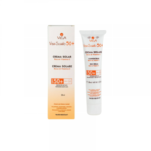 Crema Solar Vea de alta protección 50+. Crema solar natural ideal para niños y para personas con piel normal, sensible o intolerantes.