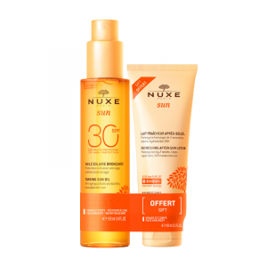 Nuxe Sun Aceite Bronceador SPF 30 + Loción Aftersun