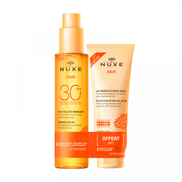 Nuxe Sun Aceite Bronceador SPF 30 + Loción Aftersun