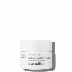 Bálsamo sorbete de rápida absorción con efecto lifting inmediato, que mejora la firmeza y elasticidad de la piel, hidrata y repara los signos de la sequedad y calma la sensibilidad de la piel desde la primera aplicación.