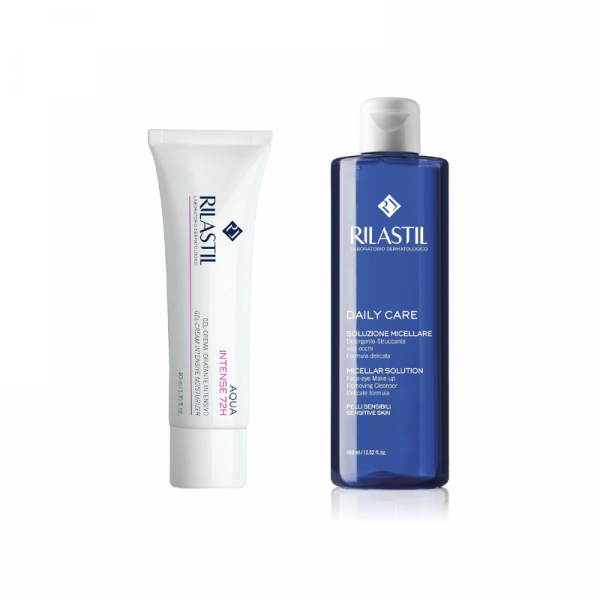 Rilastil Aqua Intense 72H 40ml + Daily Care Agua Micelar 100ml - Imagen 2