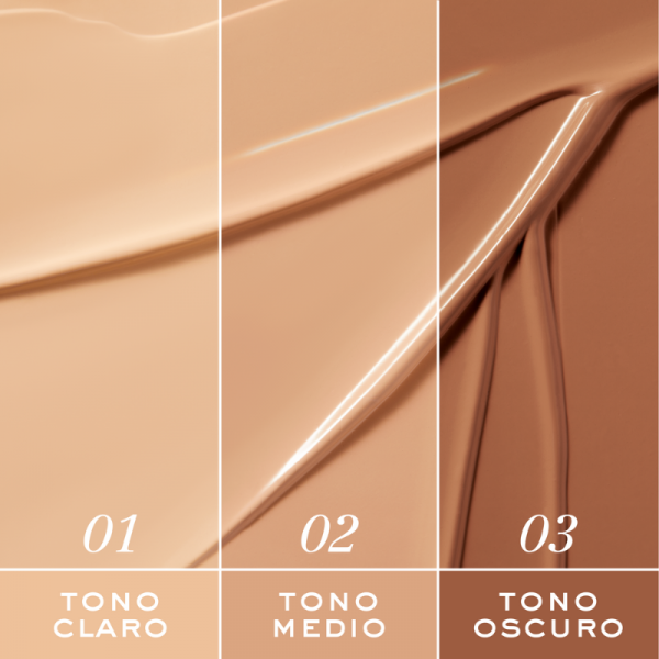 Tono 01: Claro Tono 02: Medio Tono 03: Oscuro