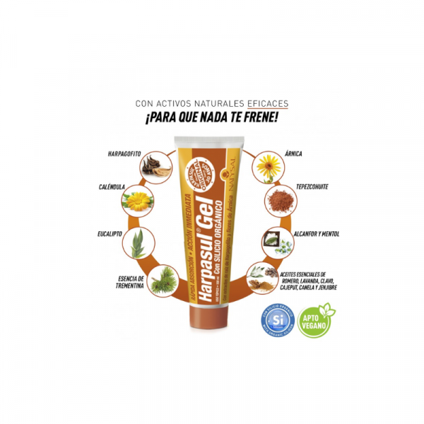 Harpasul Gel Original 100 ml Rápida absorción y acción inmediata.
