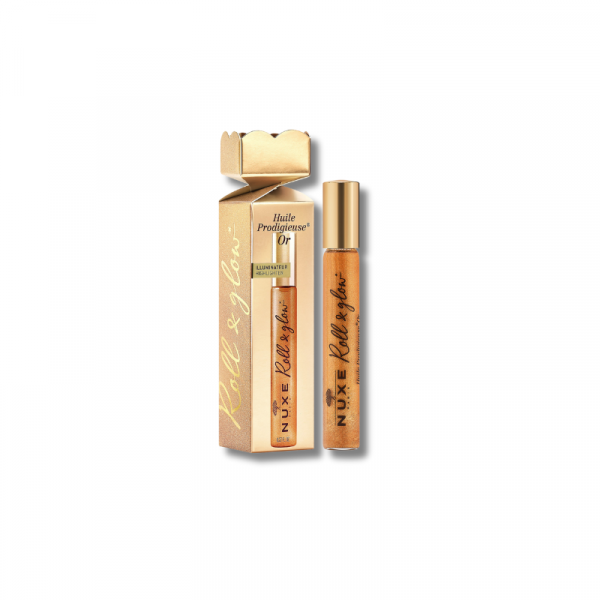 Sorprende a tus seres queridos con Huile Prodigieuse® Or, un aceite con nácares dorados para el rostro en un formato roll-on. Ilumina las zonas del rostro y del escote con sutiles reflejos dorados para un glow dorado irresistible ideal para cualquier ocasión.