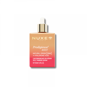 Serum Autobronceador de Nuxe, con ácido Hialuronico y DHA de origen natural