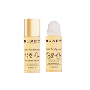 Nuxe Huile Prodigieuse, aceite en seco de cuerpo, rostro, cabello, ahora en formato roll on Nutre, repara y sublima