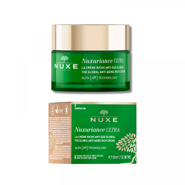 Crema rica antiedad que permite revitalizar, regenerar y renovar la piel. Esta crema rica antiedad global es ideal para las pieles secas a muy secas.