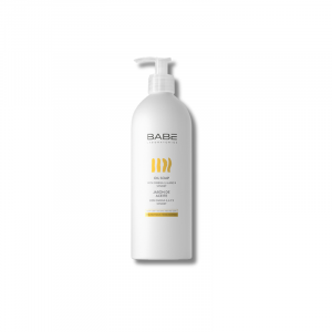 Jabón De Aceite Babé es apto para todo tipo de piel. Especialmente indicado para piel muy seca o con tendencia atópica. Formado con más de un 40% de aceites de origen vegetal, ricos en Omega 3, 6 y 9.