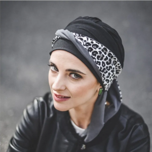 Turbantes de algodón otoño invierno Carebell, para la perdida de cabello por tratamiento oncológico o alopecia.