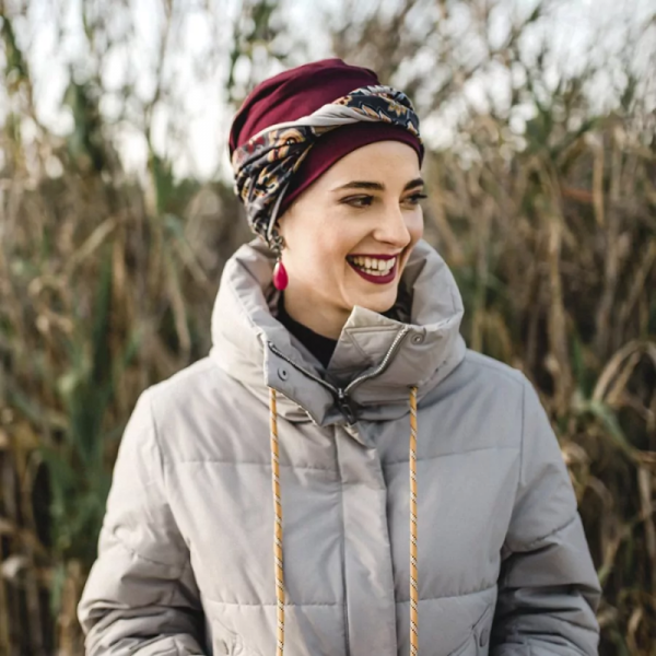 Turbantes de algodón otoño invierno Carebell, para la perdida de cabello por tratamiento oncológico o alopecia.