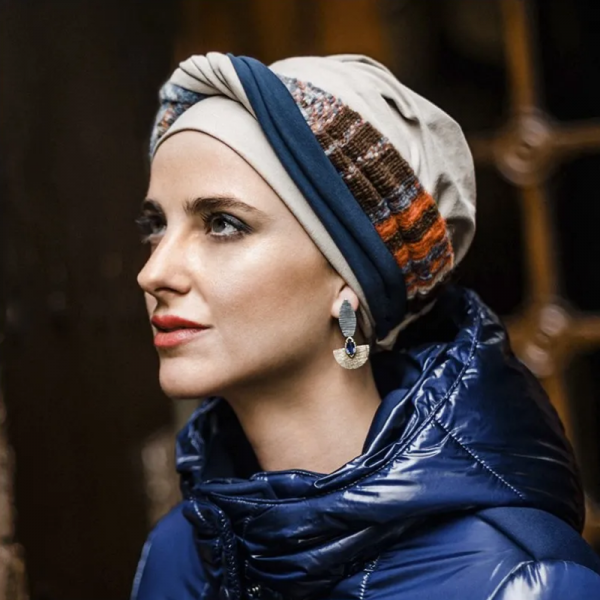 Turbantes de algodón otoño invierno Carebell, para la perdida de cabello por tratamiento oncológico o alopecia.