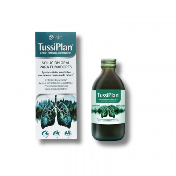 Tussiplan Solución Oral para Fumadores es un tratamiento diseñado especialmente para ayudar a aliviar los efectos negativos del consumo de tabaco en el sistema respiratorio. Esta solución contribuye a calmar la tos y facilita la eliminación de las mucosidades, proporcionando alivio a las vías respiratorias de los fumadores.