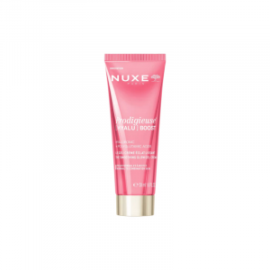 Este gel-crema de Nuxe de textura fresca afina y alisa la textura de la piel mientras potencia su luminosidad. Para pieles normales a mixtas, mejora la textura de la piel y realza su belleza natural. La piel está hidratada y la barrera cutánea se refuerza; las líneas y arrugas de deshidratación se alisan.
