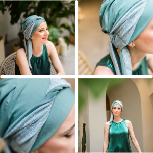 Turbante Oncológico Smooth Gala Mint