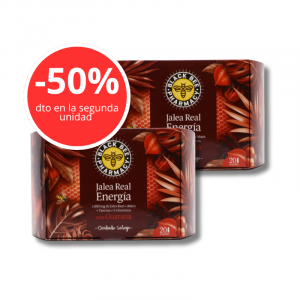 Jalea Real con guaraná que da energía. 20 ampollas bebibles que da energía, vitaminas, contiene maca.