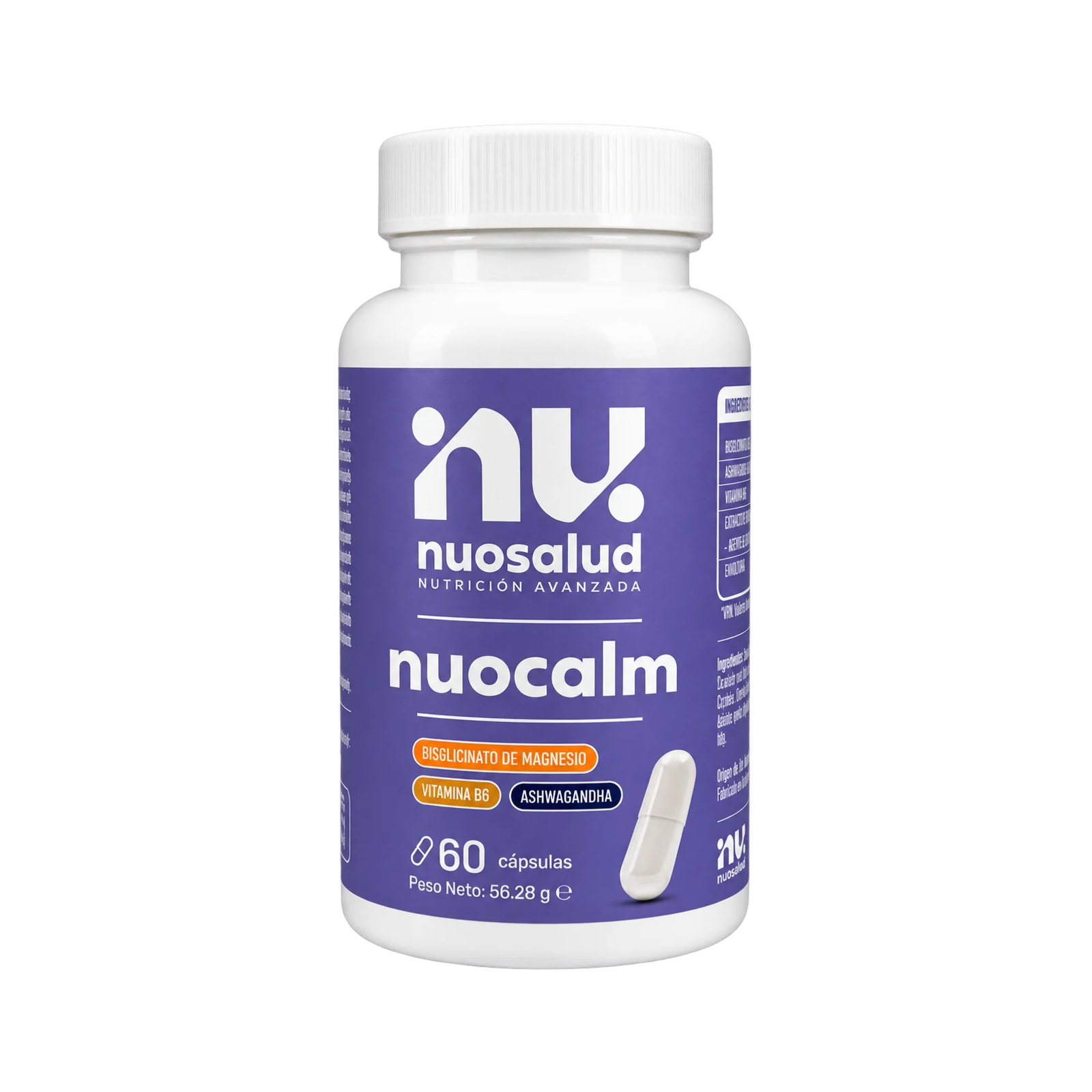 NuoCalm de Nuosalud – 60 cápsulas