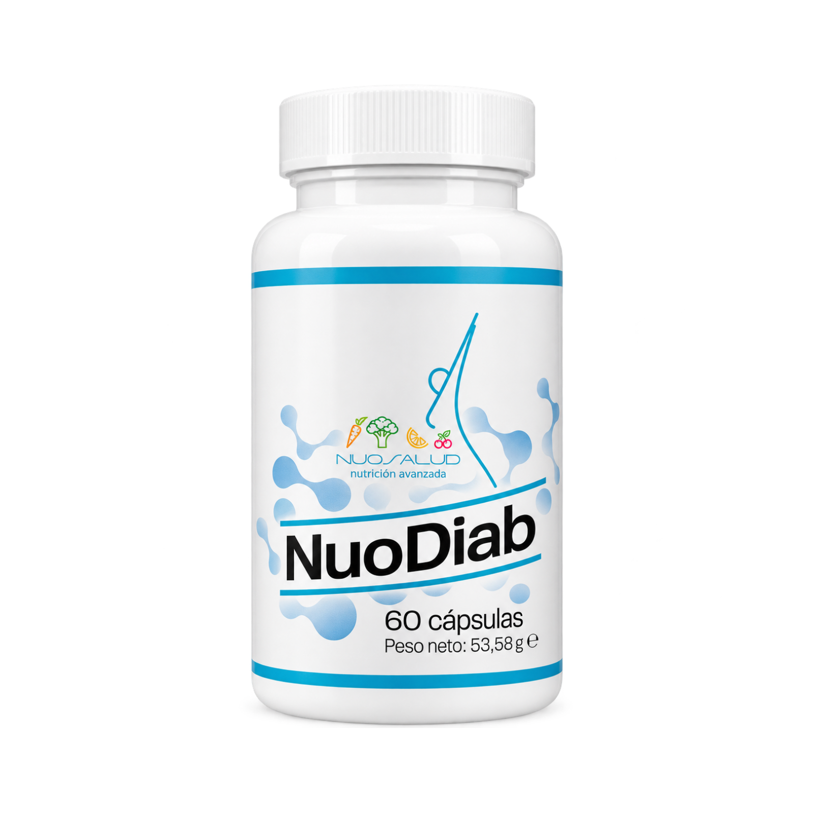NuoDiab de Nuosalud – 60 cápsulas